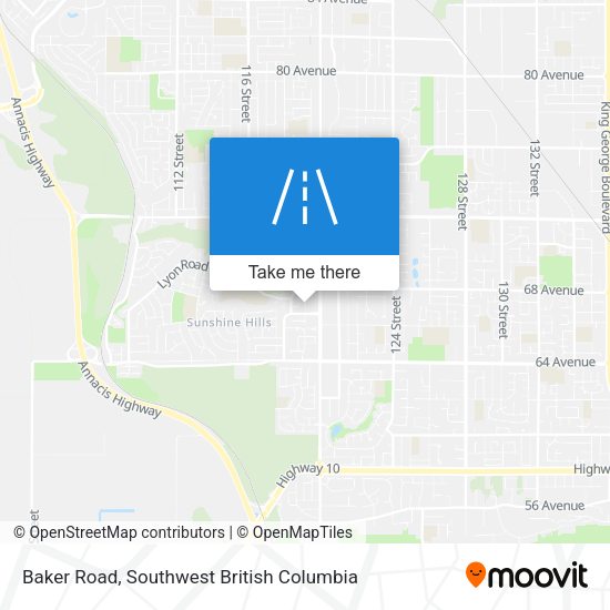 Baker Road plan