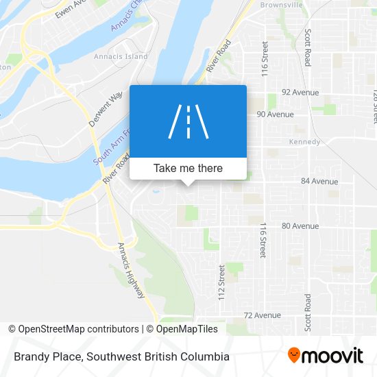 Brandy Place map