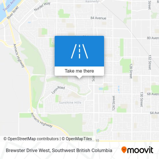 Brewster Drive West plan