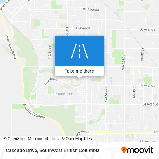 Cascade Drive plan