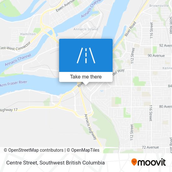 Centre Street map