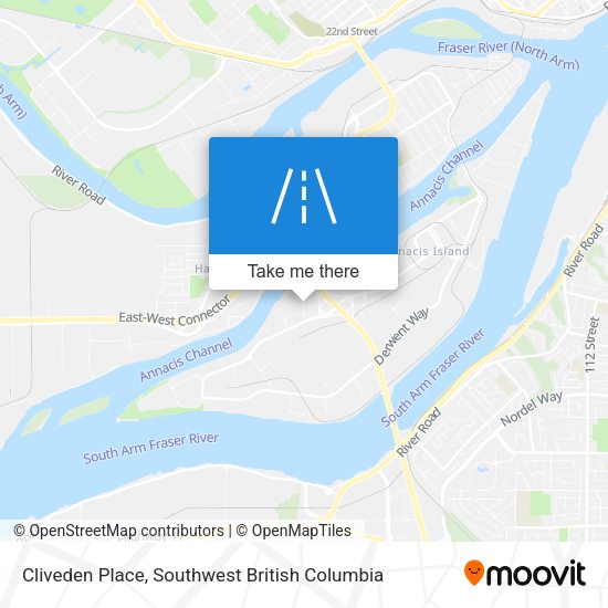 Cliveden Place map