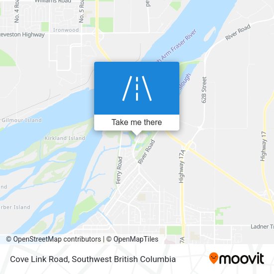 Cove Link Road map