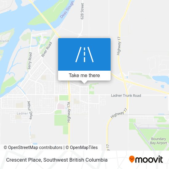 Crescent Place map