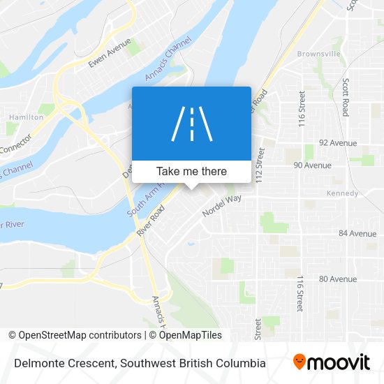 Delmonte Crescent map