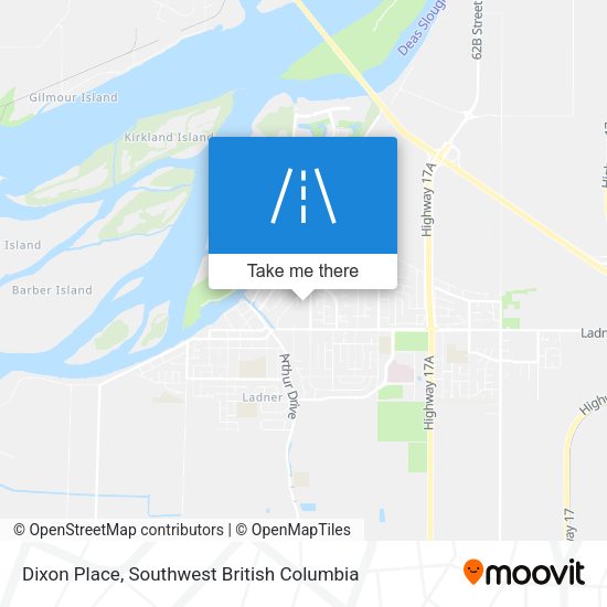 Dixon Place map