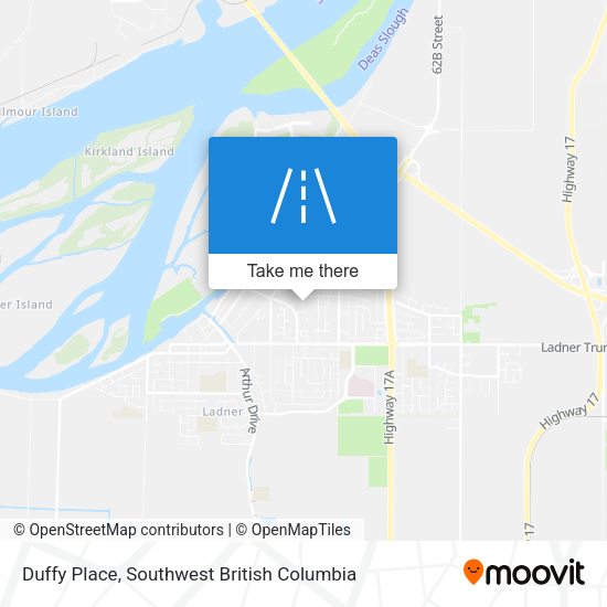 Duffy Place map