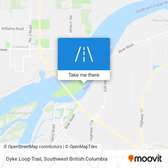 Dyke Loop Trail plan