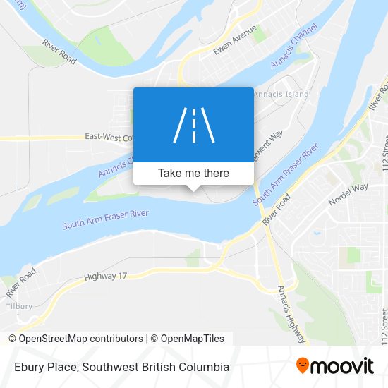 Ebury Place map