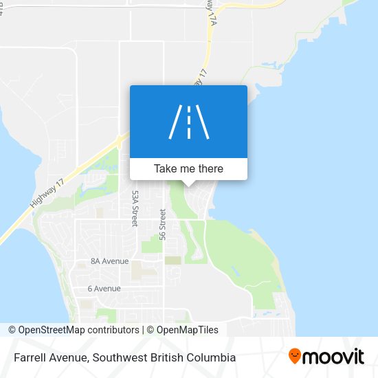 Farrell Avenue map