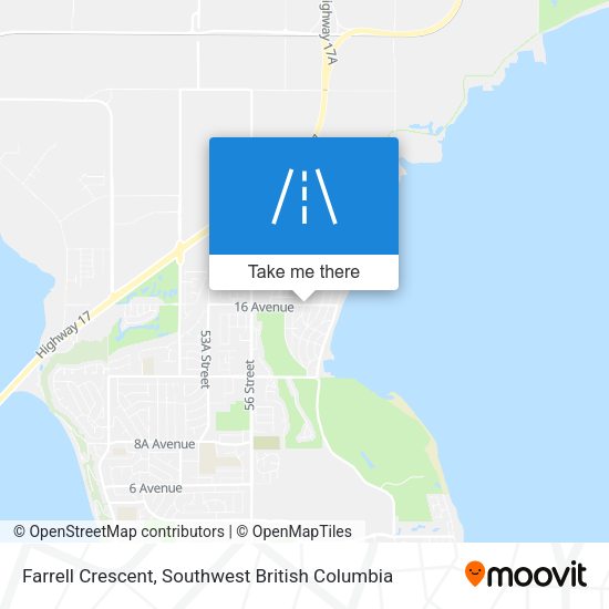Farrell Crescent map