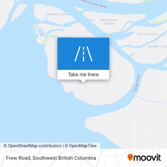 Frew Road map