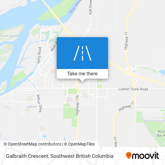 Galbraith Crescent map