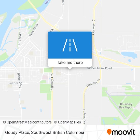 Goudy Place map