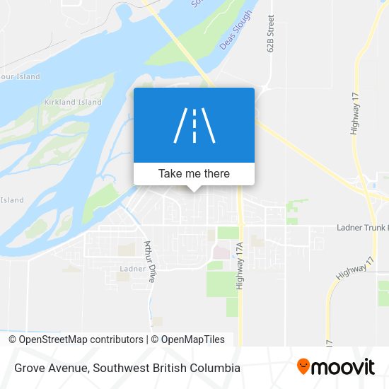 Grove Avenue map