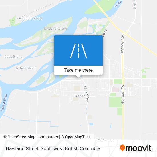 Haviland Street map