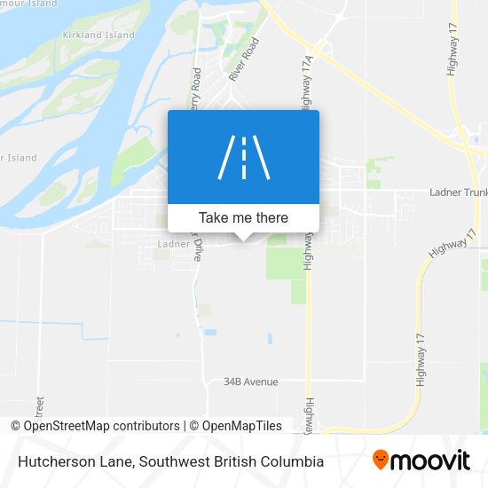 Hutcherson Lane map