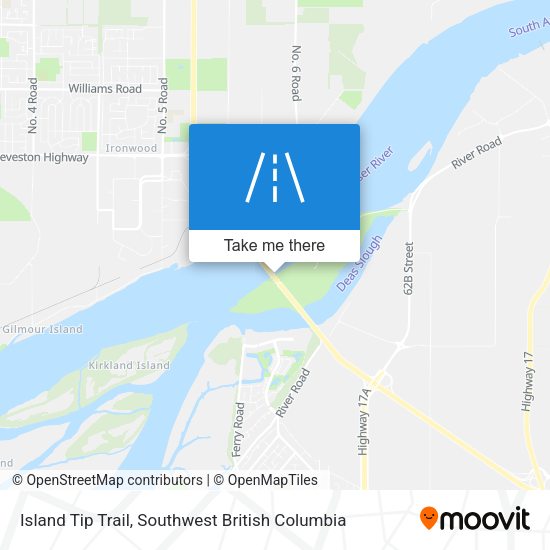 Island Tip Trail plan