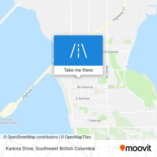 Kadota Drive map
