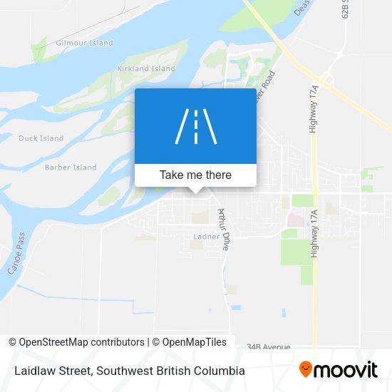 Laidlaw Street map