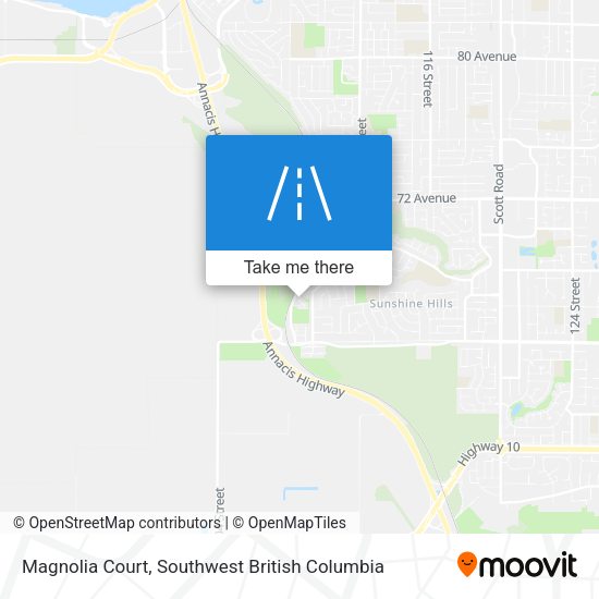 Magnolia Court map