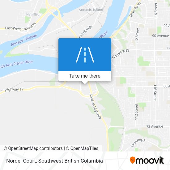 Nordel Court map