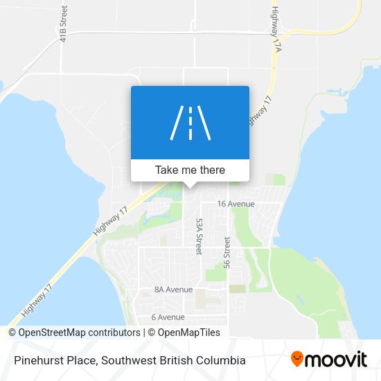 Pinehurst Place map