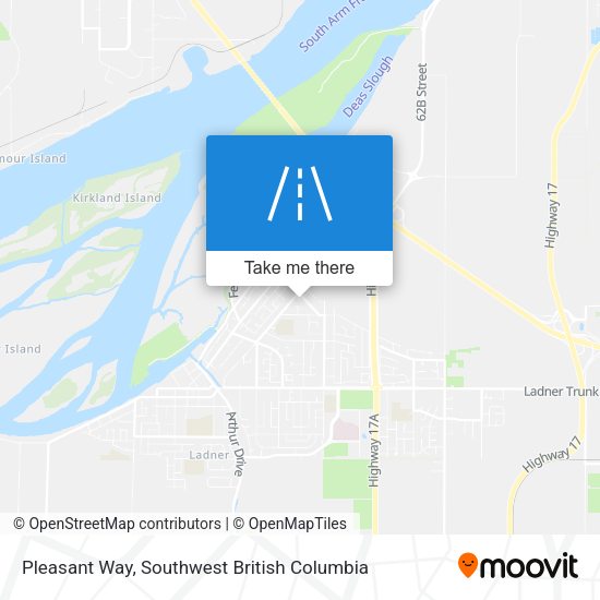 Pleasant Way map