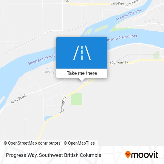 Progress Way map