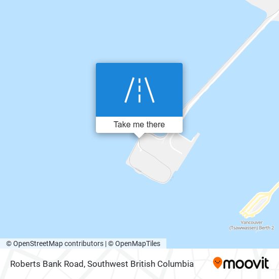 Roberts Bank Road map