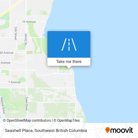 Seashell Place map