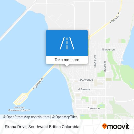 Skana Drive map