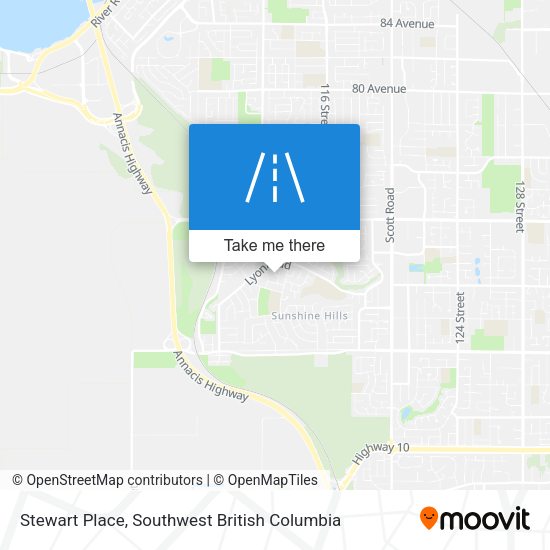 Stewart Place map