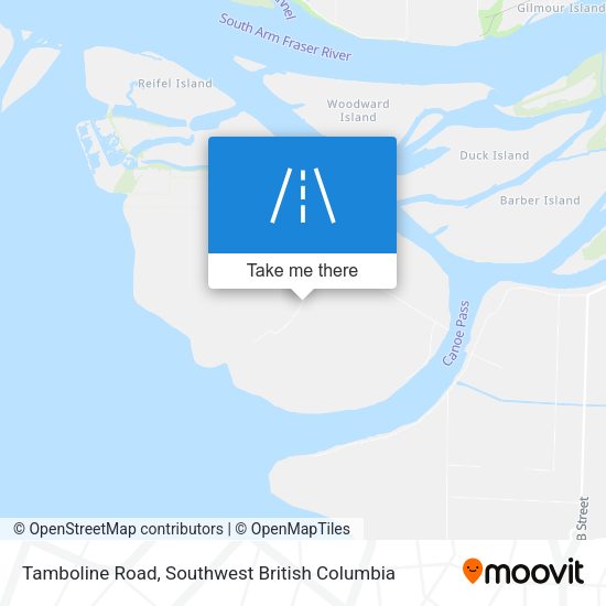 Tamboline Road map