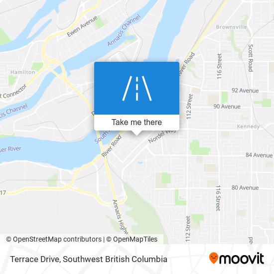 Terrace Drive map