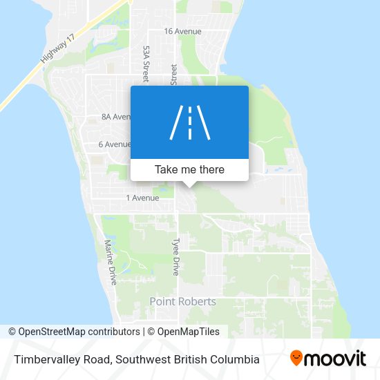 Timbervalley Road map