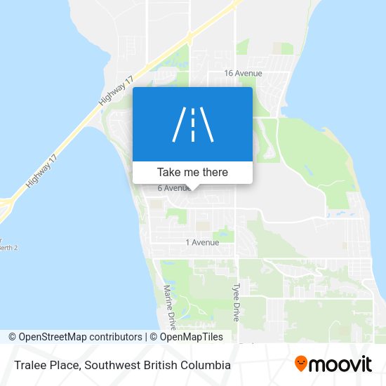 Tralee Place map