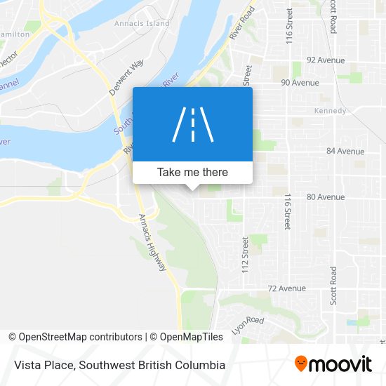 Vista Place map