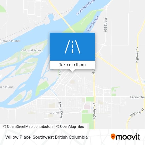 Willow Place map