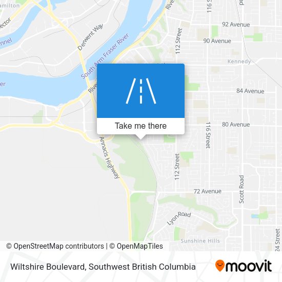 Wiltshire Boulevard map