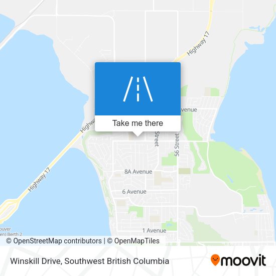 Winskill Drive map