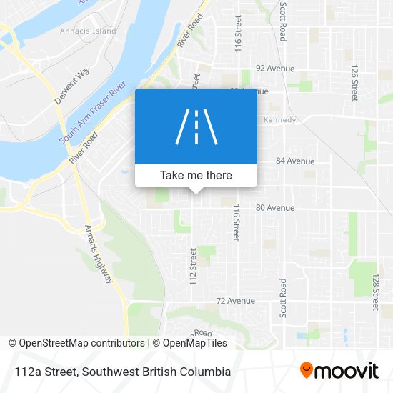 112a Street map