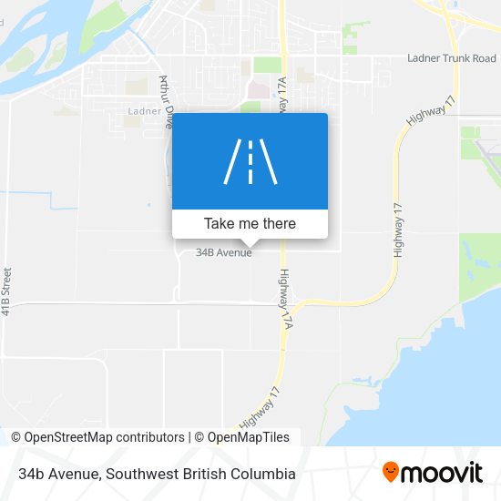 34b Avenue map