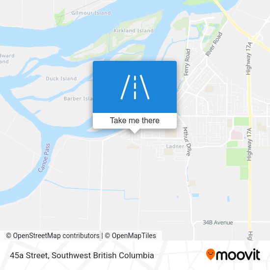 45a Street map