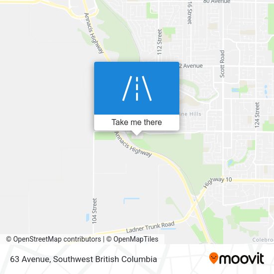 63 Avenue map