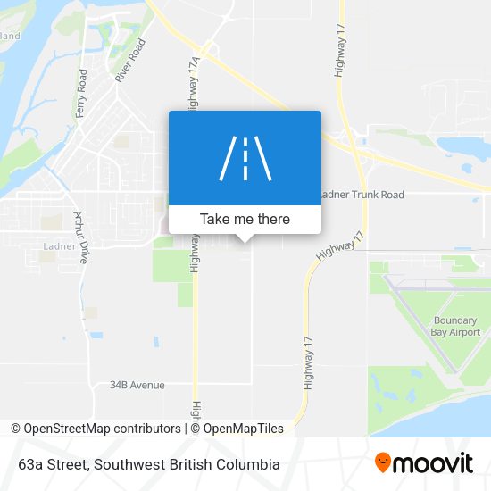 63a Street map