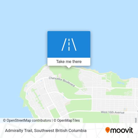 Admiralty Trail plan