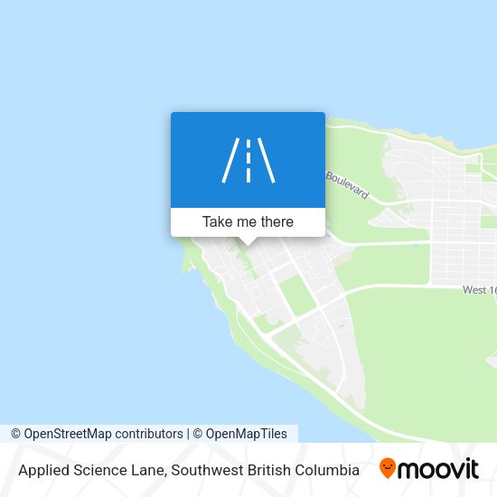 Applied Science Lane plan