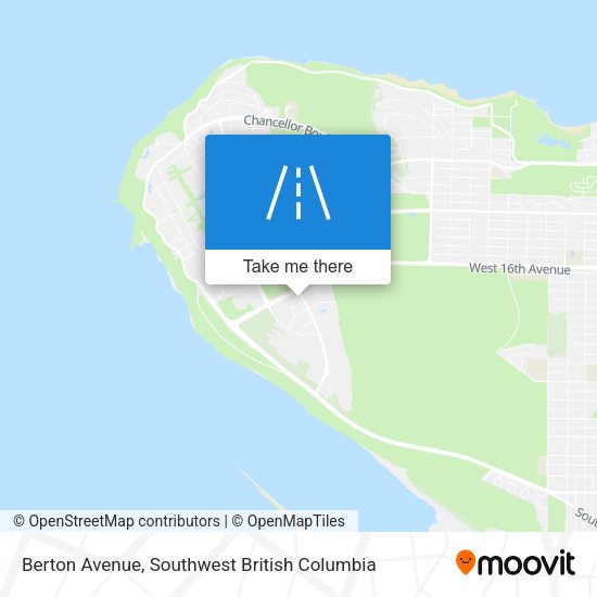 Berton Avenue map