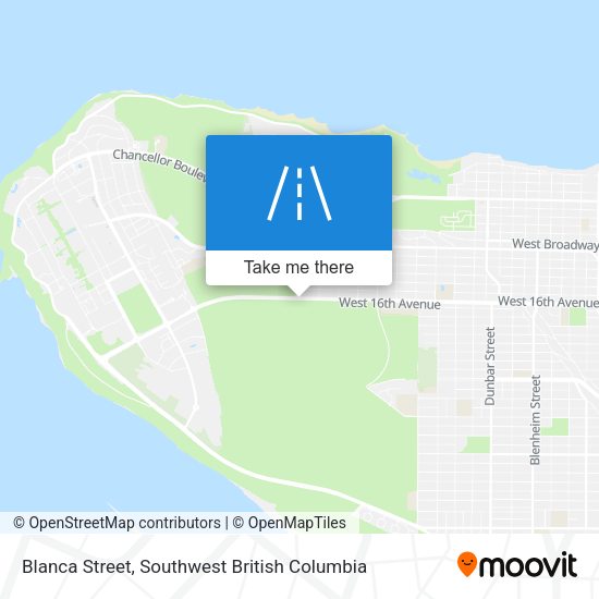 Blanca Street map